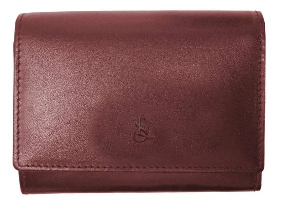 Гаманець жіночий шкіряний Semi Line RFID Dark Red (P8263-2) (DAS303150) | Зображення 1