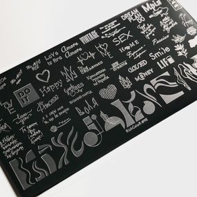 Пластина 095 для стемпинга RichColor (12х6см)