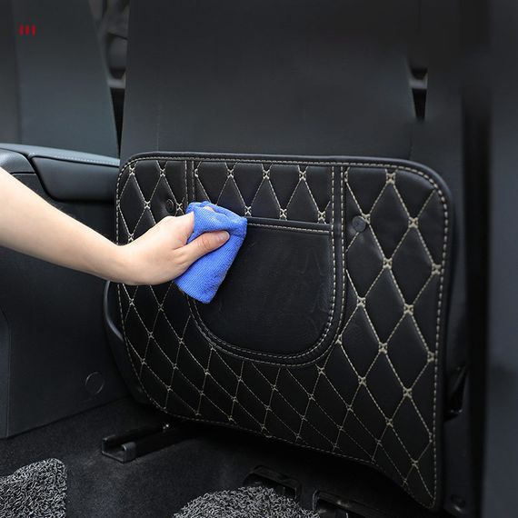 Універсальна накидка на спинку переднього сидіння автомобіля Black | Зображення 2