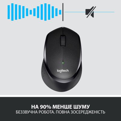 Мышка Logitech M330 Silent plus Black (910-004909) (910-004909) | Зображення 1