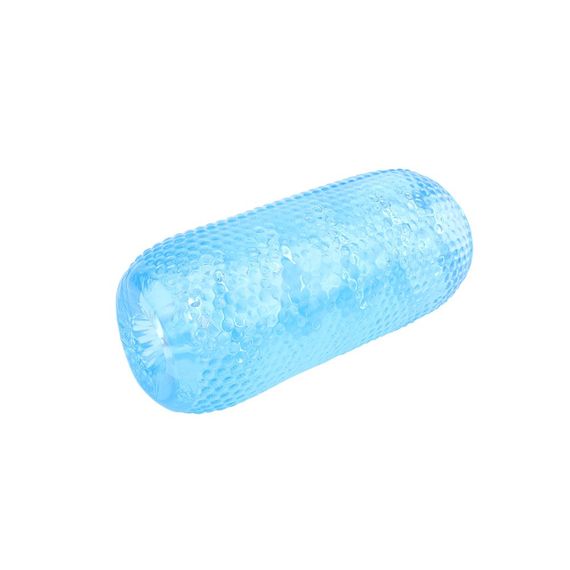 Мастурбатор нереалистичный Chisa Prof.Jason C с внутренним и внешним рельефом, голубой sexstyle | Зображення 11