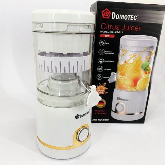 Соковыжималка для цитрусовых Domotec MS-613 250мл. Цвет: белый | Зображення 2