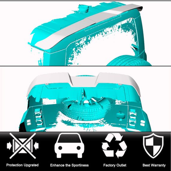 Спойлер V2 (Карбон) для Land Rover Defender 2019- гг | Зображення 1