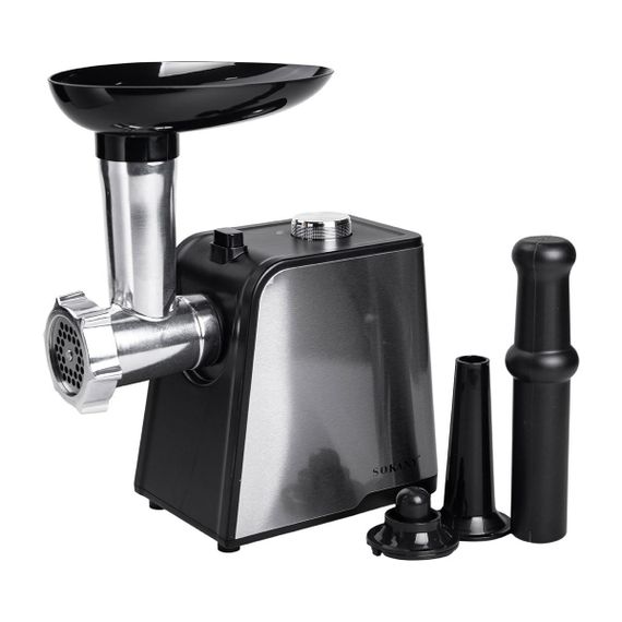 Электрическая мясорубка для фарша 1700 Вт электромясорубка для дома Sokany SK-087 | Зображення 7