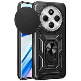 Ударостійкий чохол Camshield Serge Ring для Xiaomi Redmi 14C / A4 / Poco C75 Чорний