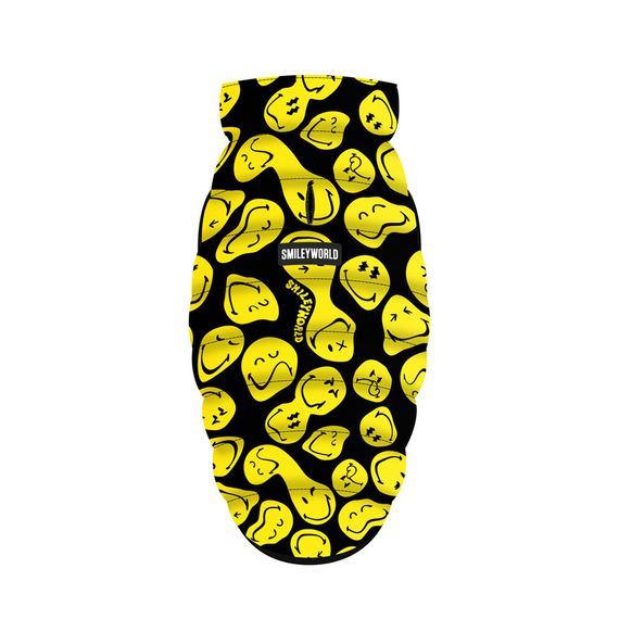 Курточка для собак WAUDOG Clothes крихіток "Смайлі на чорному", S40, В 52-55 см, С 36-39 см | Зображення 3