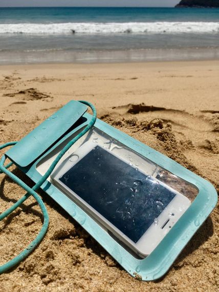 Чехол Primo Diver водонепроницаемый универсальный для смартфонов до 6.0" - Mint | Зображення 1