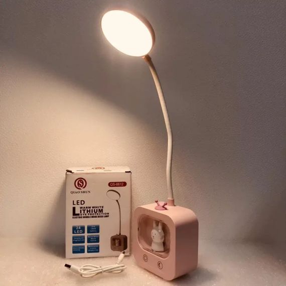 Светодиодная настольная лампа с движущейся головкой и RGB - подсветкой Плюшевого Мишки DIGAD 1943 | Зображення 4