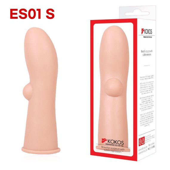 Насадка на член Kokos Extreme Sleeve ES.01 размер S, Телесный | Зображення 2