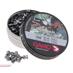 Пули Gamo Pro Magnum 0.49 г, кал.177(4.5 мм), 250 шт.