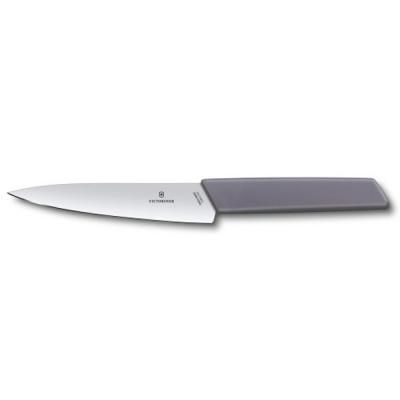 Кухонный нож Victorinox Swiss Modern 15 см Grey (6.9016.1521B)