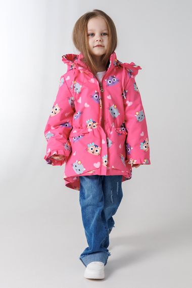 Куртка для дівчинки B-2323 86 см Малиновий (2000990256942D) shop (2000990256942) | Зображення 1