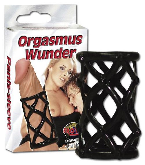 Насадка ерекційна Чорна Сітка Sex Aura | Зображення 3