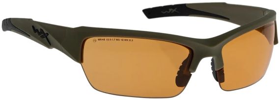 Окуляри балістичні Wiley X WX Valor 2.5. 3 лінзи (Grey/Clear/Light Rust) оправа Tan