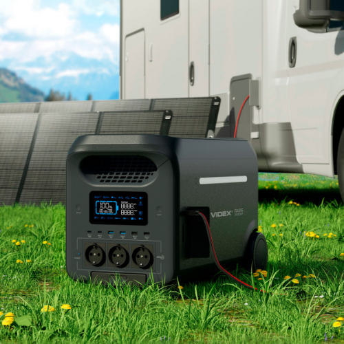 Портативна зарядна електростанція 3000W 2560 Вт-год  Videx Oasis | Зображення 3