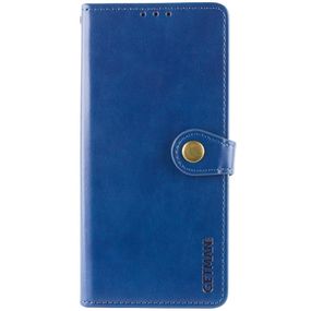 Шкіряний чохол-книжка GETMAN Gallant (PU) для Motorola Moto G75 5G Синій