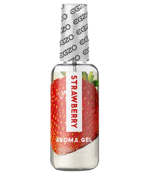Оральний лубрикант AROMA GEL полуниця 50 мл Sex Aura