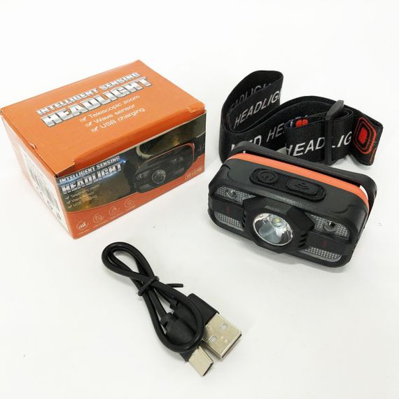 Ліхтар на голову з вбудованим акумулятором WH-0188, , Ліхтар на голову для гаража і дачі FQ-57 | Зображення 3