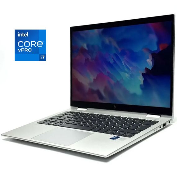 Ультрабук-трансформер Б-класс HP Elite x360 830 G9 / 13.3" (1920x1200) IPS / Intel Core i7-1265U (10 (12) ядер по 1.8 - 4.8 GHz) / 16 GB DDR5 / 256 GB SSD / Intel Iris Xe Graphics / WebCam / Win 11 б/у