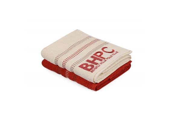 Набір рушників Beverly Hills Polo Club 9818 Туреччина 50*90 см  Махра Комбінований