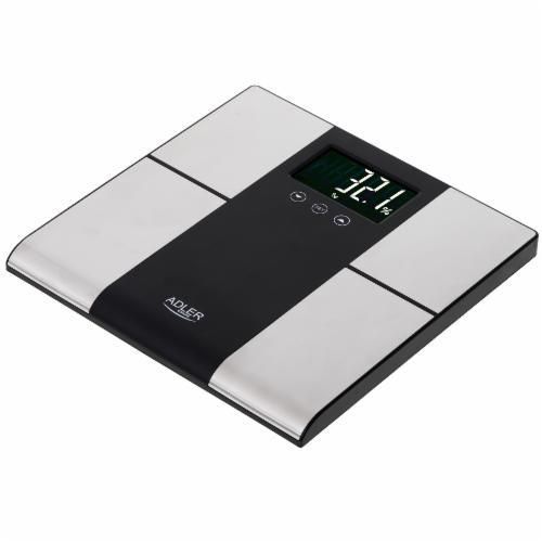 Ваги підлогові діагностичні електронні Adler AD 8165 до 225 кг з Bluetooth та аналізом складу тіла