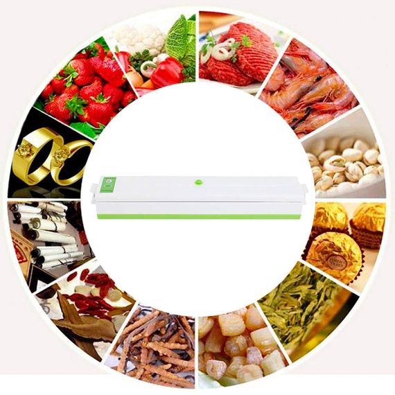 Вакууматор для продуктов Keep Freshness BT 01 с пакетами / Вакуумный упаковщик / Аппарат для вакуумной | Зображення 2