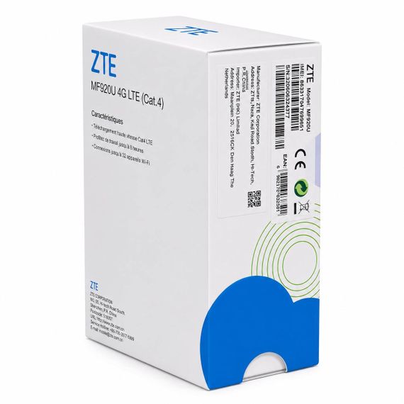 Роутер модем 4G ZTE MF 920 LTE WIFI вайфай 3G 150 Мбіт для київстар лайф водафон | Зображення 6
