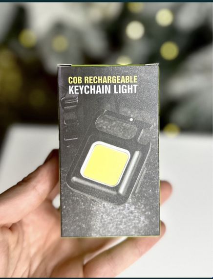 Льохтар ліхтар ліхтарик usb брелок на магніті | Зображення 1