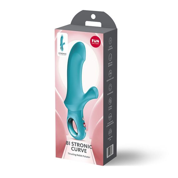 Пульсатор Fun Factory Bi Stronic Curve Aquamarine | Зображення 9