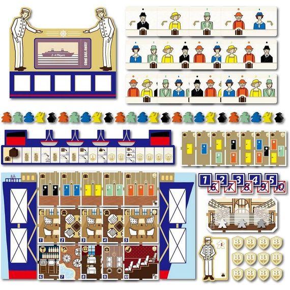 Настольная игра Все на борт (Come Sail Away!) | Зображення 1