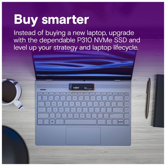 Накопичувач SSD M.2 2280 500GB P310 Micron (CT500P310SSD8) | Зображення 4