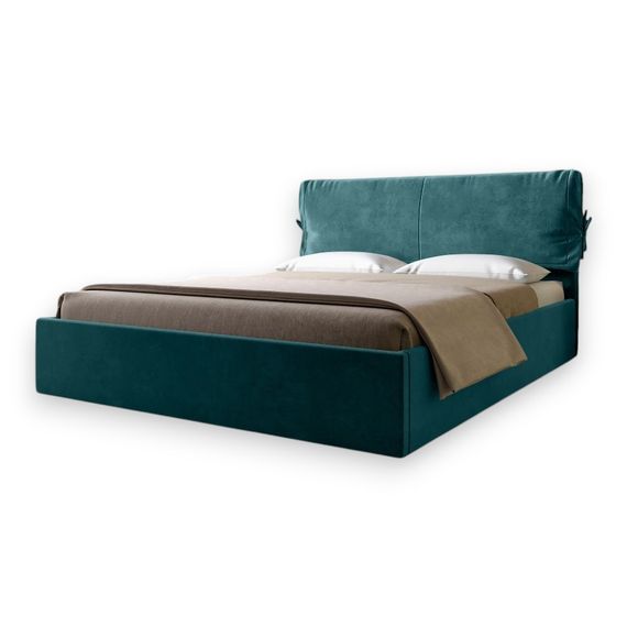 Двоспальне ліжко з м`яким узголів`ям LION Порто Парадіз 83 160х200 см (LION-041744) | Зображення 1