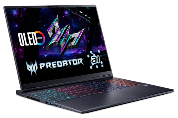 Ноутбук Acer Predator Helios Neo 16S AI PHN16S-71-93B9 (NH.QZFEU.002) Abyssal Black | Зображення 1