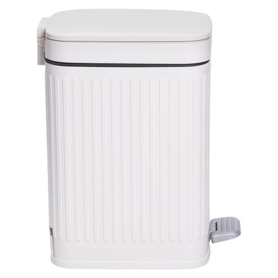 Відро для сміття з педаллю 5л відро для сміття з кришкою і педаллю Білий HP-45-11BE | Зображення 6