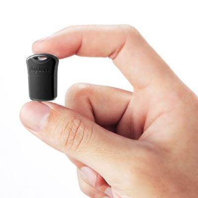 USB флеш накопичувач Apacer 32GB AH116 Black USB 2.0 (AP32GAH116B-1) | Зображення 3