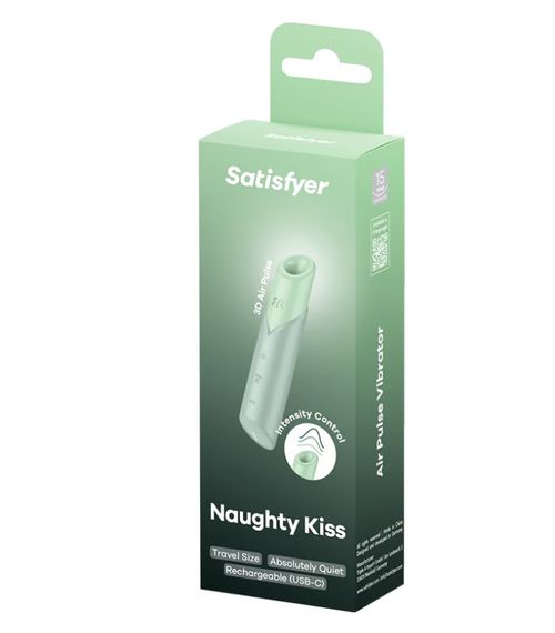 Кліторальний стимулятор - Satisfyer Naughty Kiss | Зображення 3
