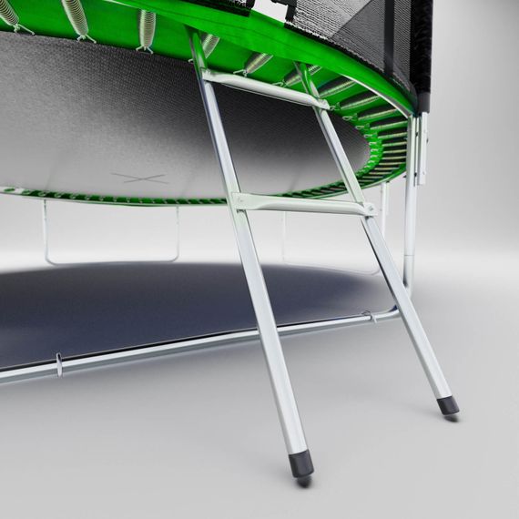 Батут Hop-Sport 10ft (305см) зелений з внутрішньою сіткою | Зображення 8