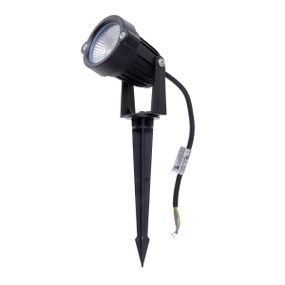 Грунтовый светильник LED 3W RED COB IP65 BK (AS-11)