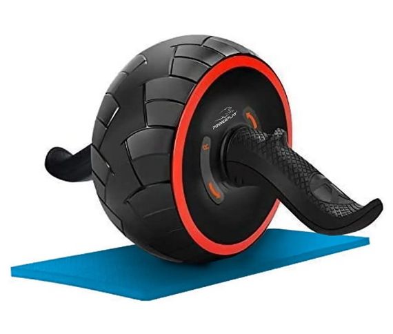 Колесо для преса PowerPlay 4326 зі зворотним механізмом AB Wheel Pro Чорно-червоне (PP_4326_Black/Red) | Зображення 2