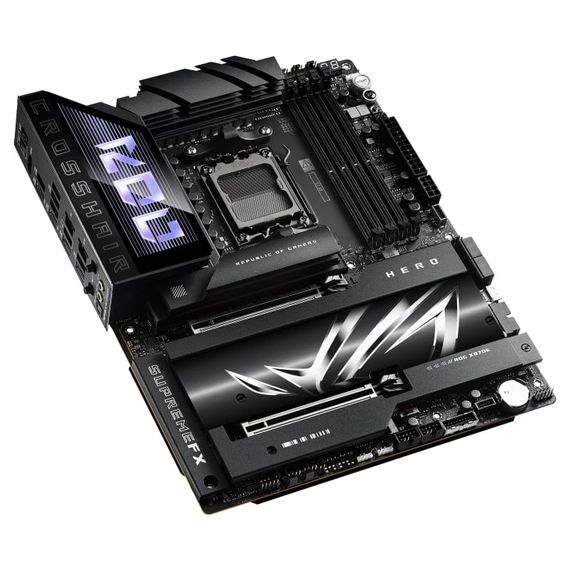 Материнcька плата ASUS ROG CROSSHAIR X870E HERO sAM5 X870E 4xDDR5 M.2 HDMI WiFi BT ATX 90MB1IE0-M0EAY0 | Зображення 6