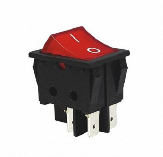Перемикач KCD2-201 R/B 1 червона клавіша Ny95500766