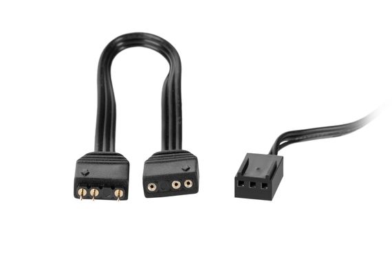 Корпусной вентилятор 2E GAMING OEM (F120ARGB),120мм,3+3PIN5VAura,белые лопасти,черная рамка (2E-F120-ARGB) | Зображення 5