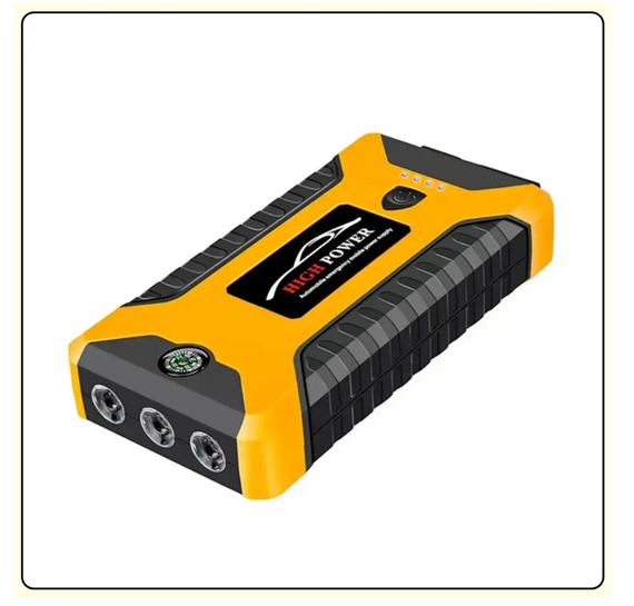 Пускозарядний пристрій для авто жовтий JUMPSTARTER JX27 99800 mAh ∙ Автомобільний пуско-зарядний пристрій JX27 Power Bank | Зображення 3