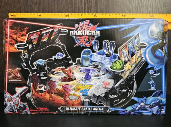 Арена Бакуган с вращающимся атакующим бакуганом Драгоноид Оригинал Spin Master Bakugan Battle Arena | Зображення 8