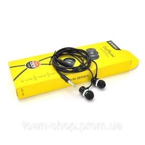 Наушники проводные iKAKU KSC-362 ZHIYIN с микрофоном, Black, Bох