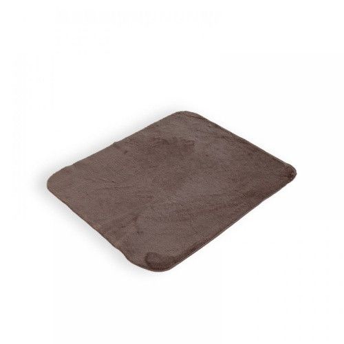 Килимок для підлоги з еко-хутра ТМ Dariana Moonbeam 50*60 см горіховий | Зображення 3