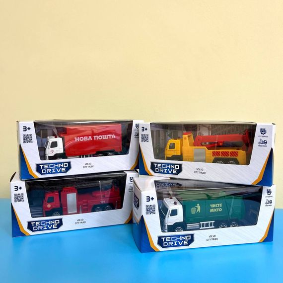 Автомодель дитяча "VOLVO" Пожежна машинка TechnoDrive 250302 зі стрілою | Зображення 5