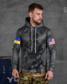 Худи Ukrainian soldier ВТ6627