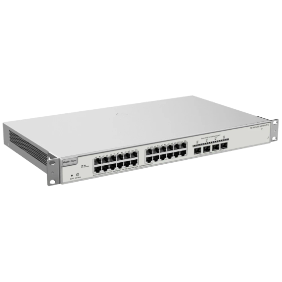Ruijie Reyee RG-NBS5200-24GT4XS-P-V2 L3 POE Комутатор 24 порти керований | Зображення 1