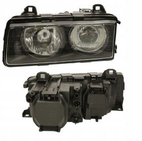 Фара Передняя Bmw 3 E36 1990-9/1994 Левая H1/H1 Автомат. Регул. 2/4 Дв
